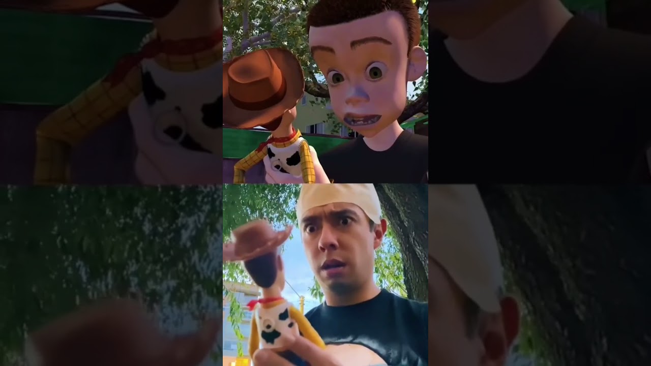 Imitando Escena de Toy Story