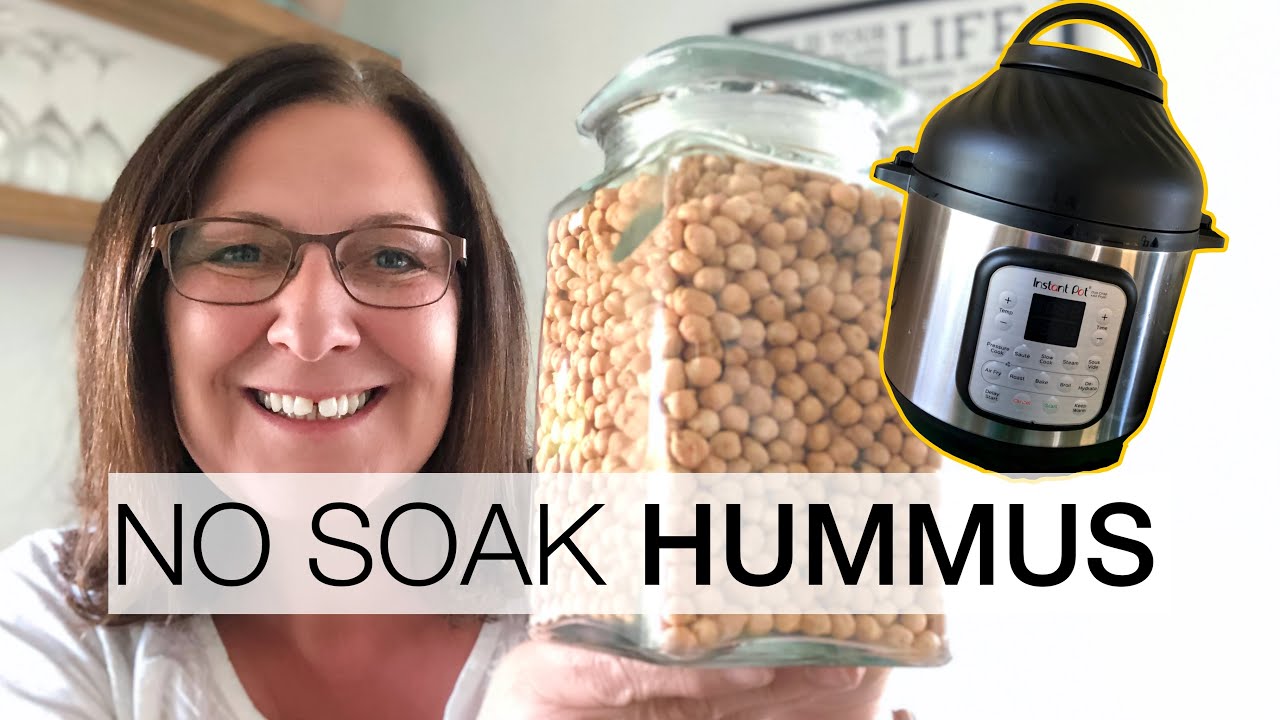 Make Money-Saving Hummus from Scratch FAST with the Instant Pot