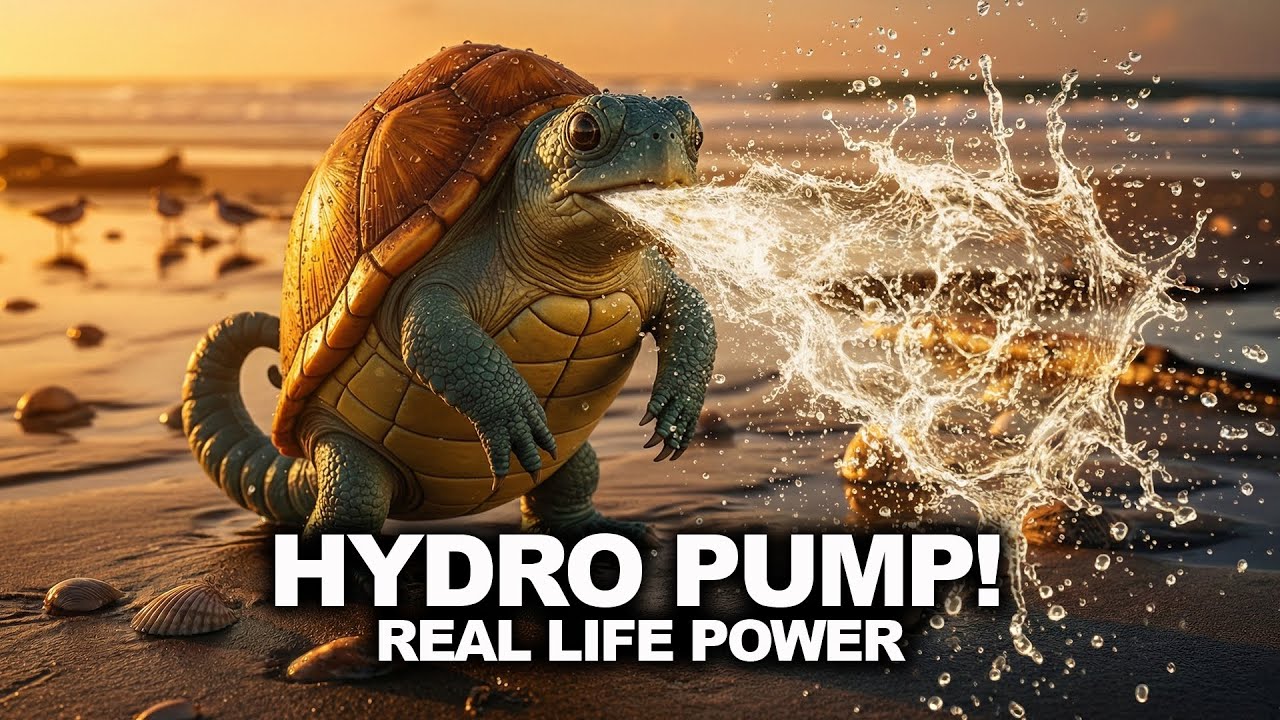 Real Life Pokemon Squirtle: The Living Cannon (Wildlife Documentary)