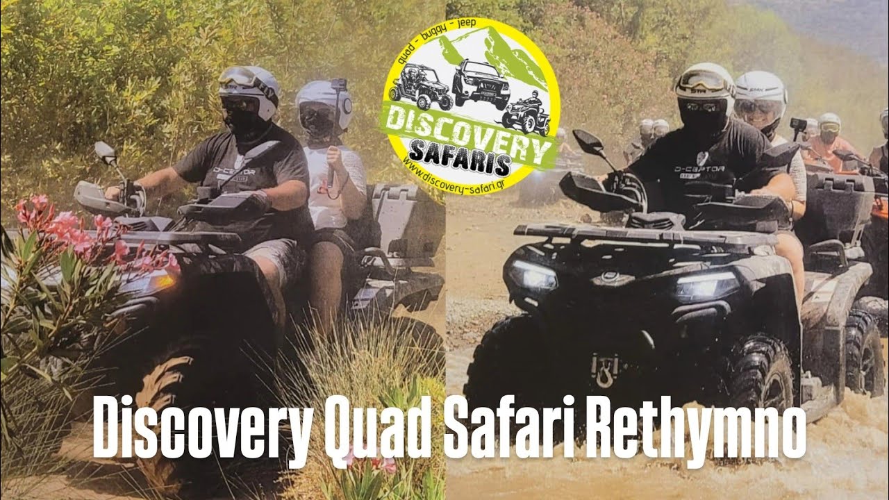 🇬🇷 Discovery Quad Safari Rethymno - Balou on Tour