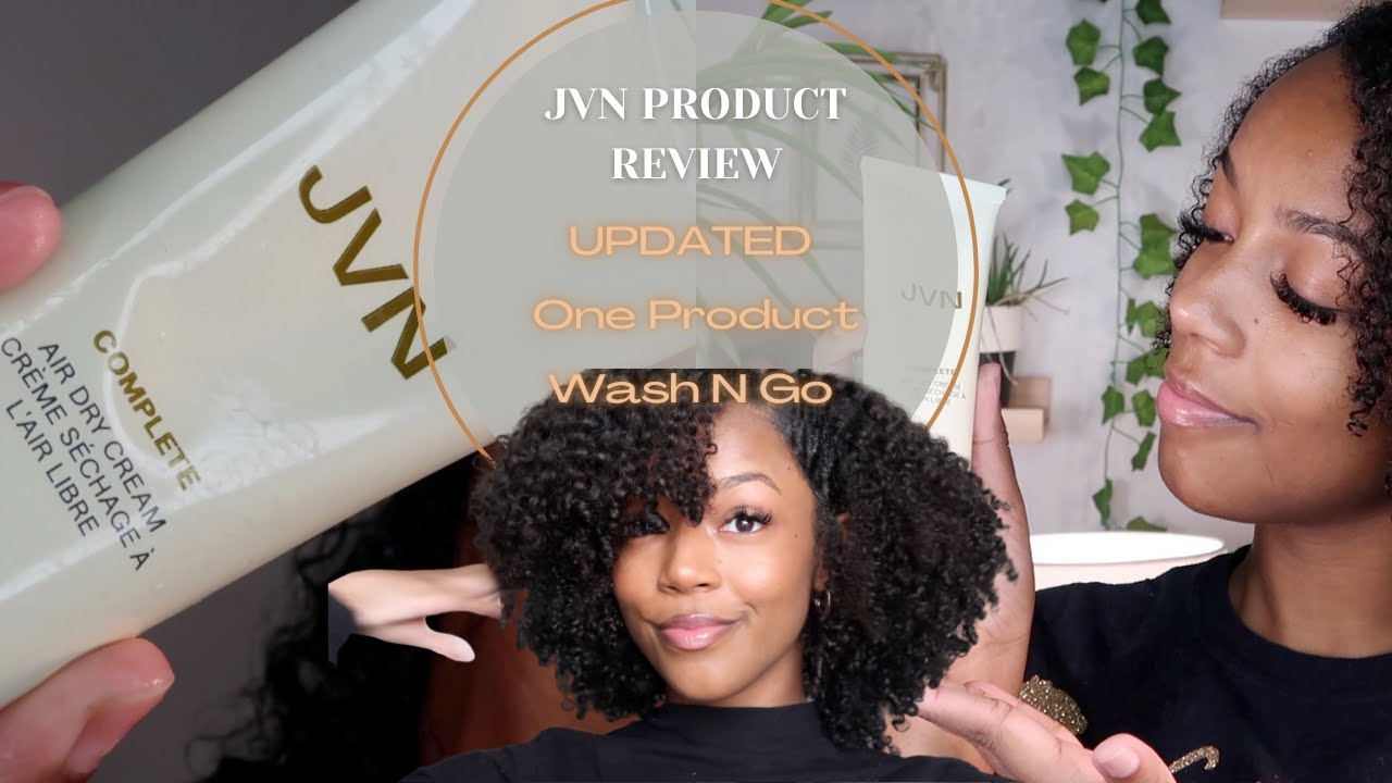 TRYING JVN HAIR PRODUCTS ON MY 3C/4A NATURAL HAIR |TheNaturalAri|