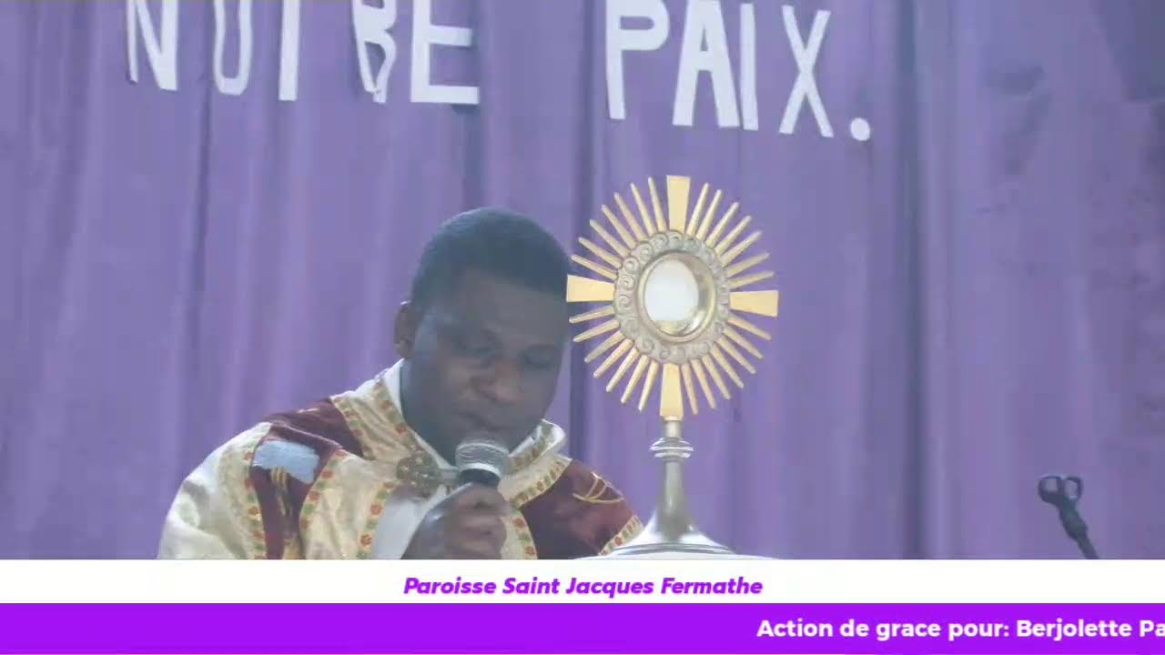 2ème Mercredi traversée dans le désert, Paroisse St Jacques Fermathe, 25-2-2026