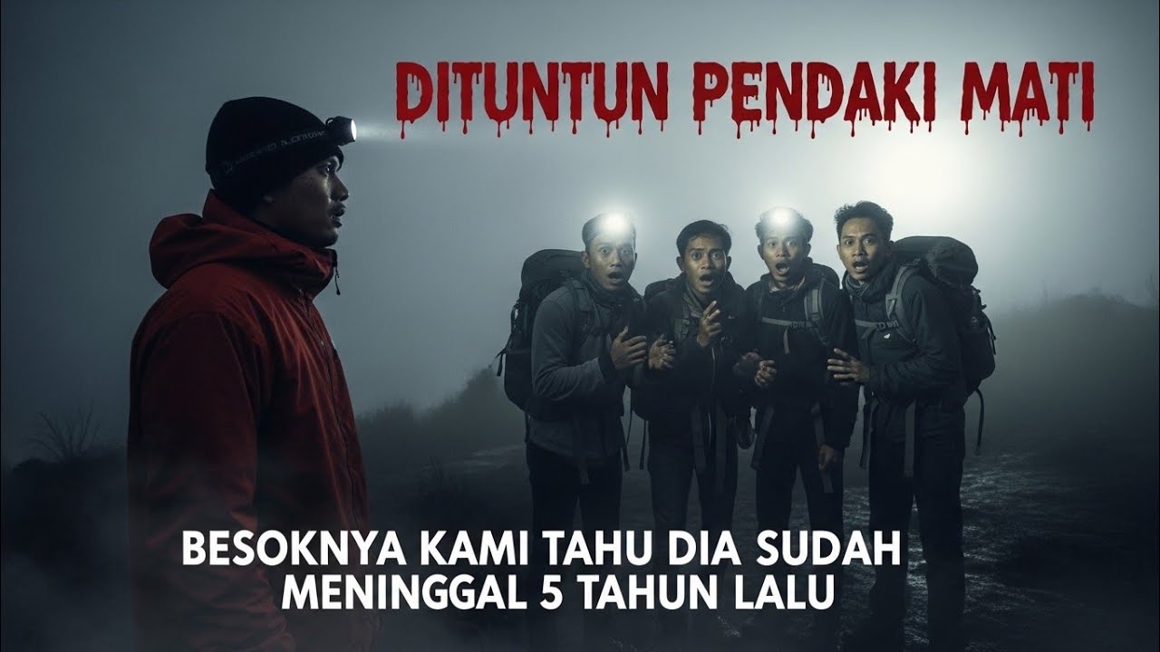 Pendaki Misterius Menunjukkan Jalan di Gunung Gede, ternyata Dia Sudah Meninggal 5 Tahun Lalu. 