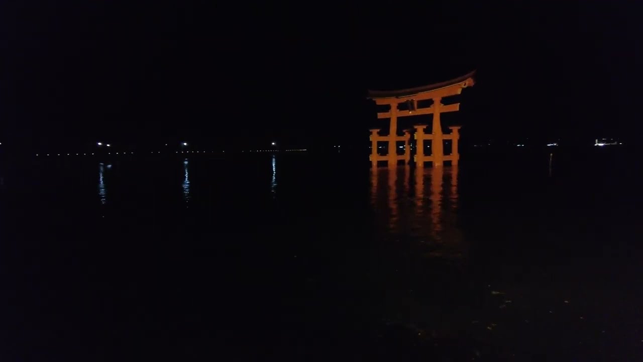 Japan Trip 2024 | Part 33 | Hiroshima & Miyajima at Night