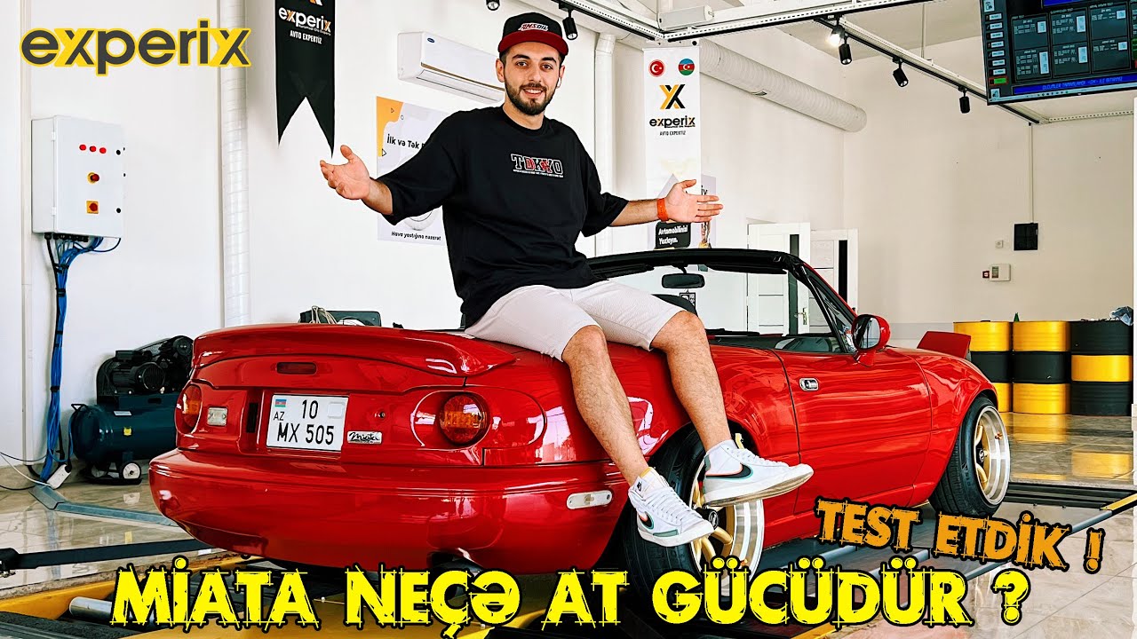Miata neçə at gücüdür ? Test Etdik ! | EXPERİX