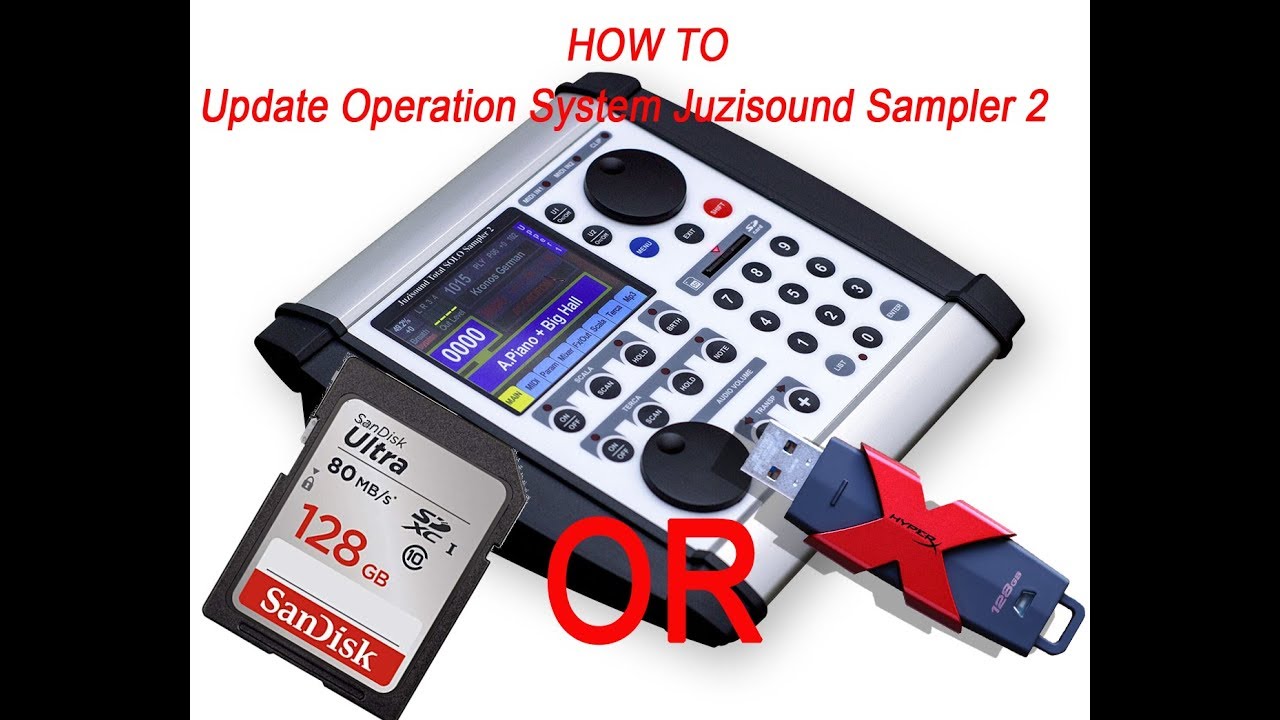 HOW TO Update Operation System Juzisound Sampler 2