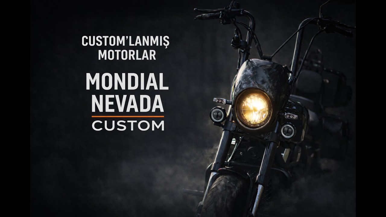 Custom'lanmış Motorlar Serisi Bölüm 1: Mondial Nevada 250
