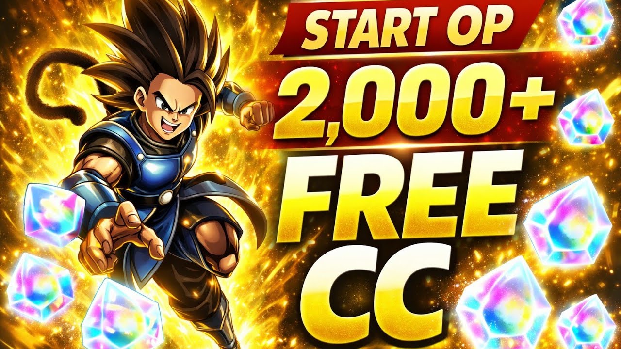 How to Start an OP Account in Dragon Ball Legends (2,000+ Free CC Fast!)