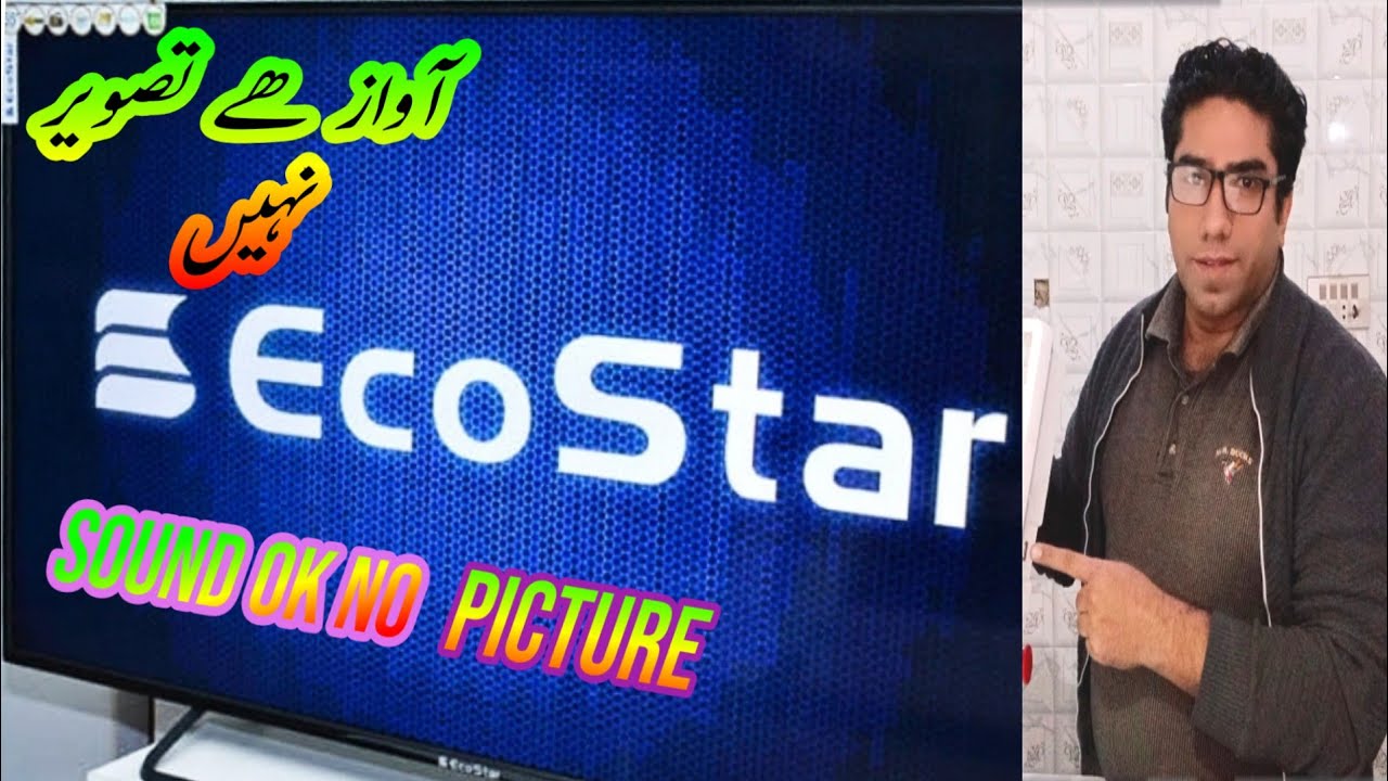 How To rapier Eco Star 43 inch LED TV|Model|CX-43U571|Sound Ok black screen|back light strips change