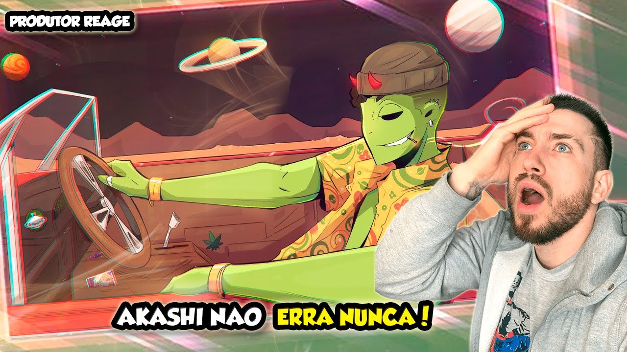 Akashi Cruz - Eu tô Viajando🪐(Prod NINE & WB Beats) (REACT, ANÁLISE)
