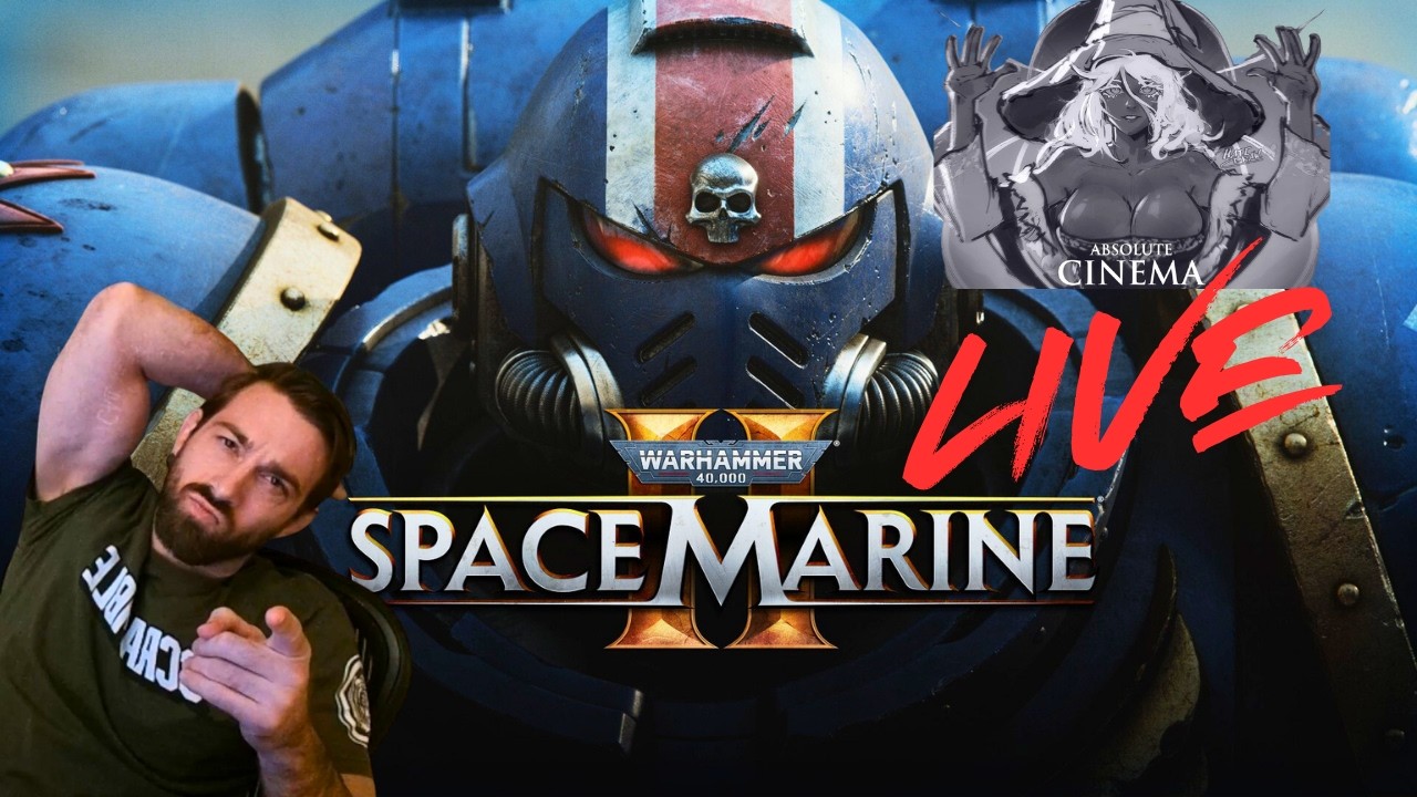 Warhammer 40k Space Marines 2 - Horde Siege Mode - Live