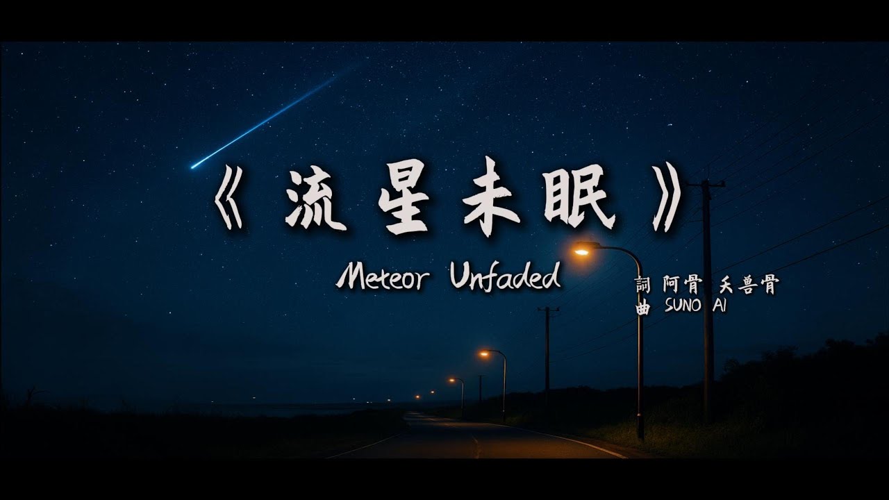 阿骨-夭獸骨《流星未眠 Meteor Unfaded｜Official Music Video》