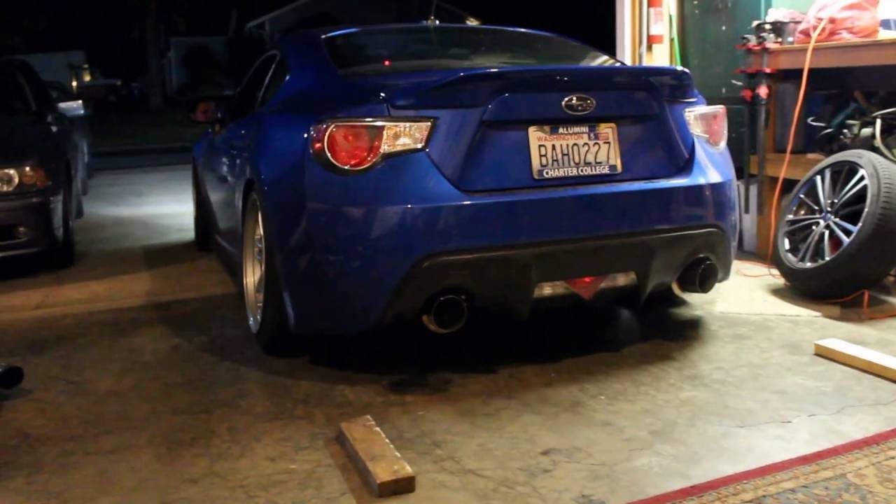 BRZ TOMEI UEL/INVIDIA N1 CATBACK