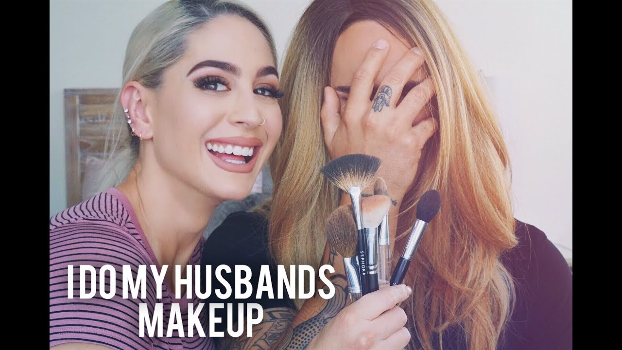I DO MY HUSBANDS MAKEUP
