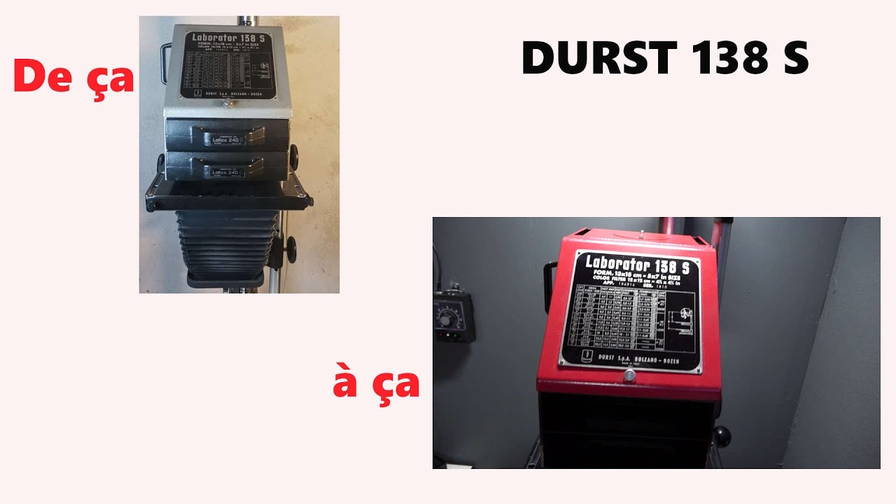 Rénovation DURST 138 S