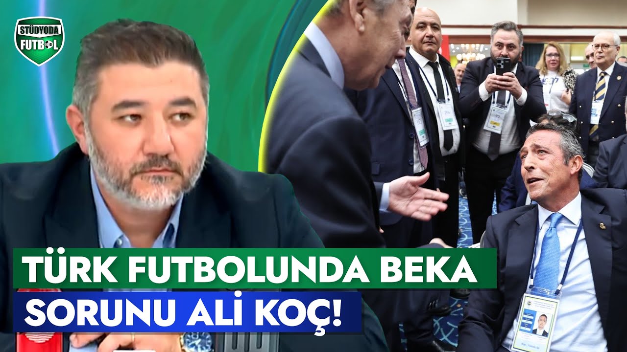 Ali Ko&ccedil; ile Aziz Yıldırım Arasında Gerginlik! Ali Naci K&uuml;&ccedil;&uuml;k - Ahmet Ercanlar! | St&uuml;dyoda Futbol