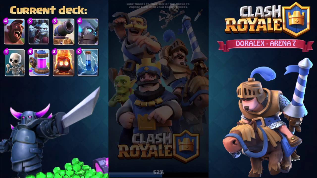 Clash Royale-I got the Legendary Miner!!!!! and Arena 7 battles