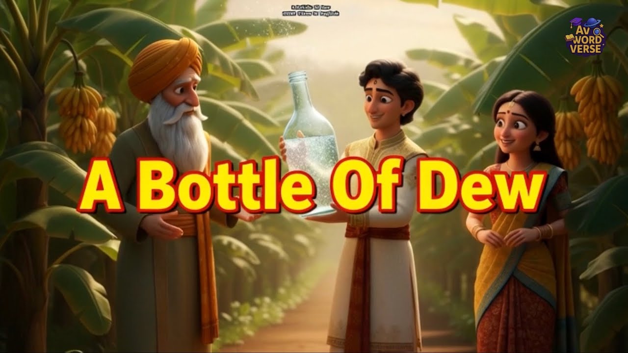 A Bottle of Dew Class 6 English | NCERT Animated Story Explanation | Moral Story | AV WordVerse