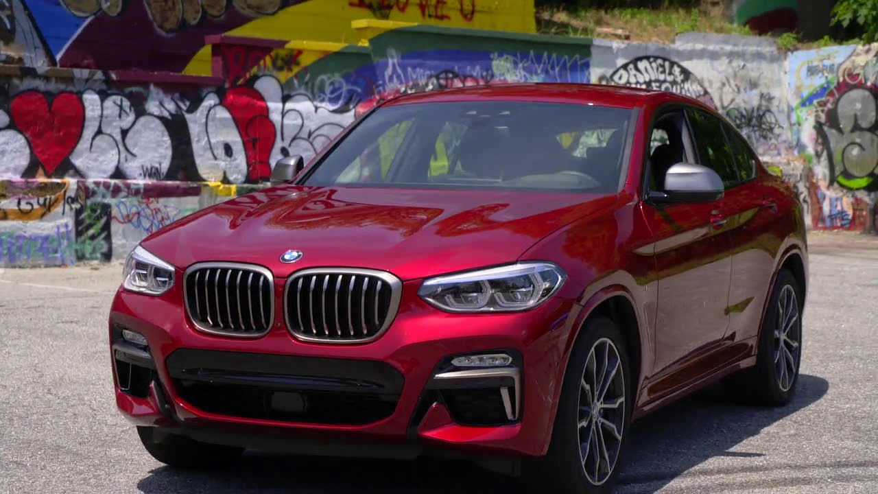 Der neue X4 von BMW - erstes Testvideo  Deutsch