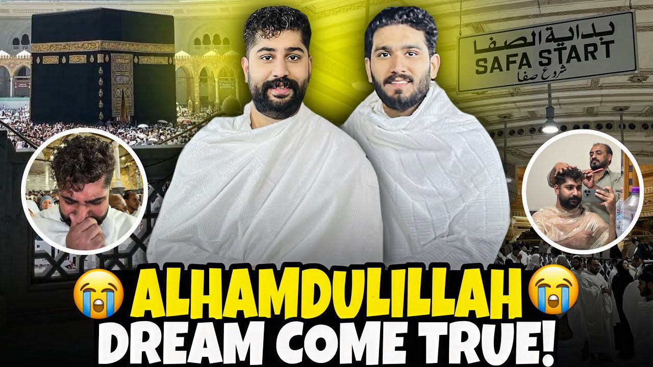 Alhamdulillah Dream Come True! 😭❤️ || We Performed Our First Umrah 🙏🥺