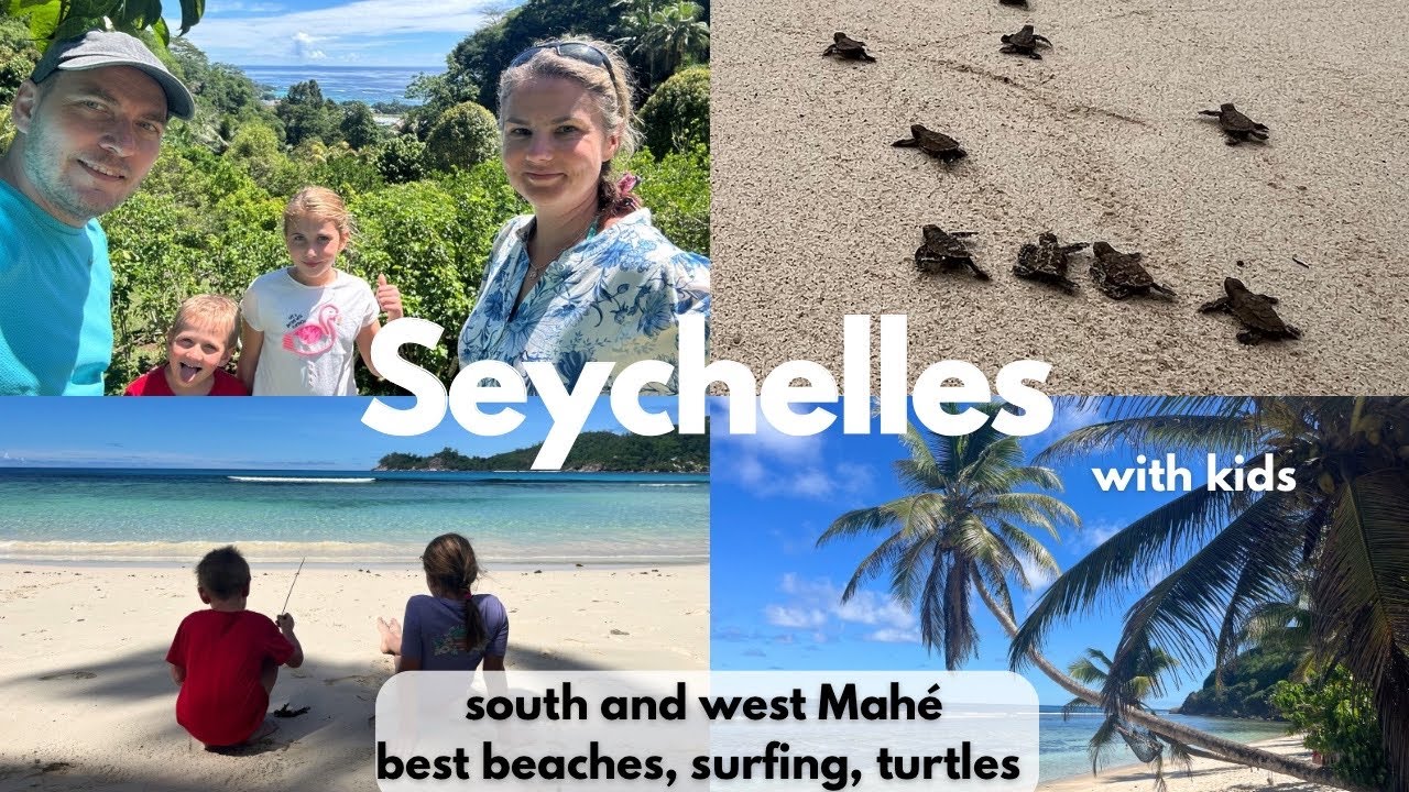 Active Seychelles with kids 1 week dec 2025 (south Mahé,best beaches, turtles, surfing)