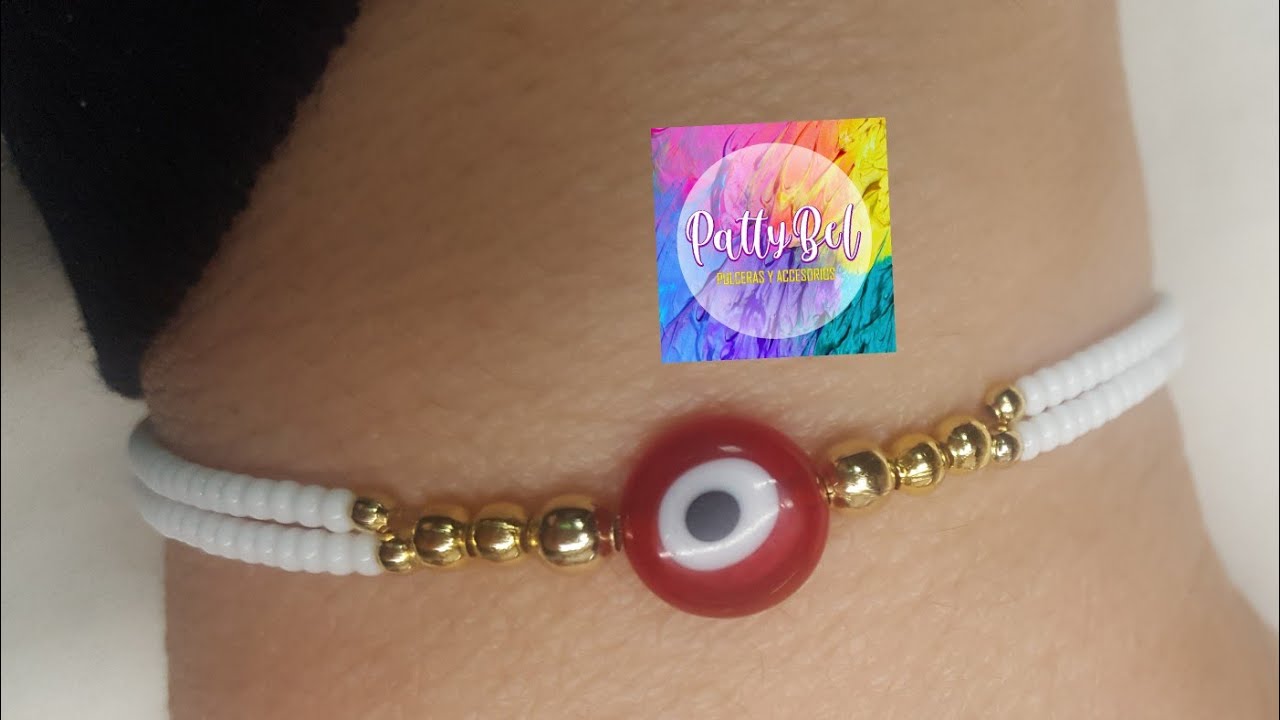 Pulsera Ojo Turco en Blanco