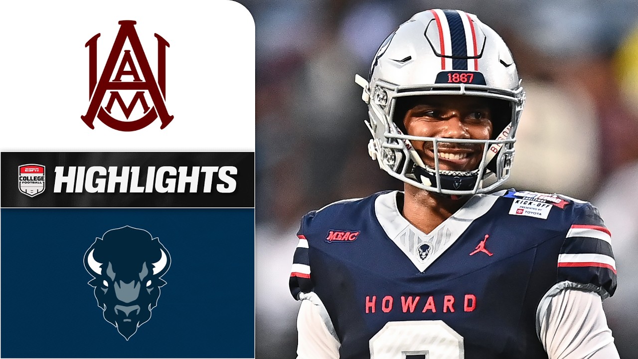 WILD FINISH 🔥 Alabama A&M Bulldogs vs. Howard Bison | Full Game Highlights | ESPN College Football