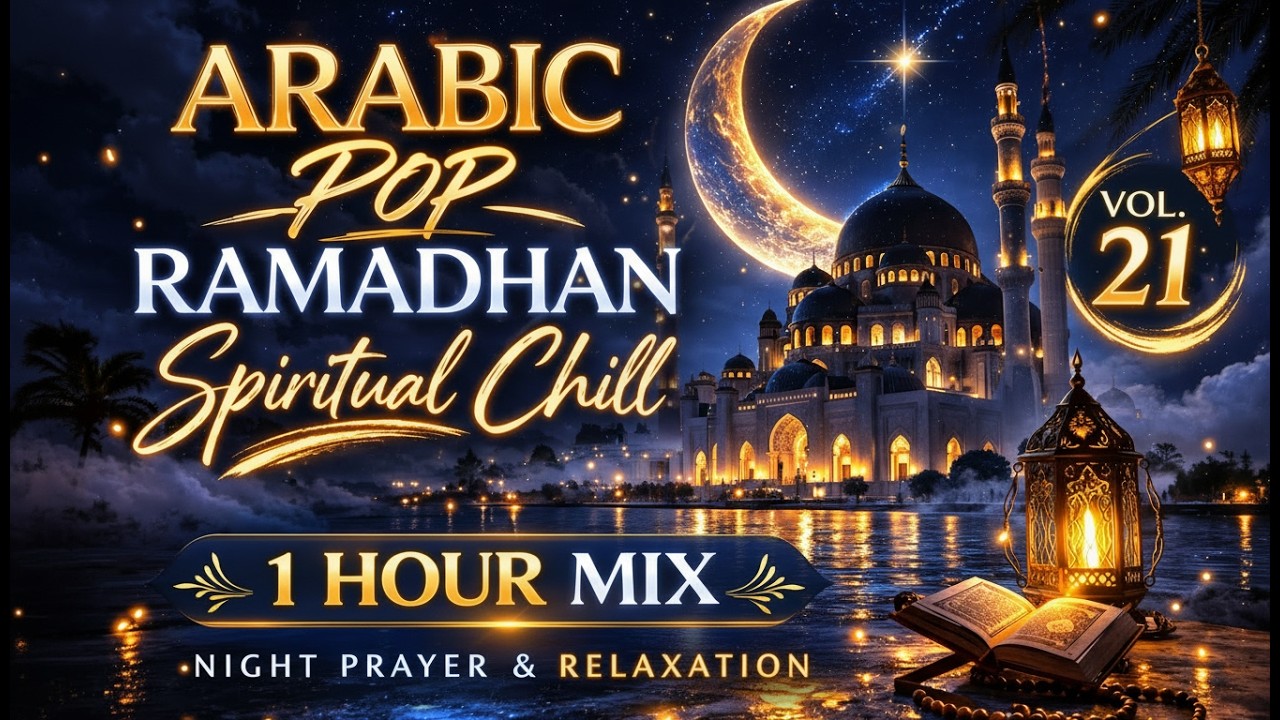 Arabic Pop Ramadhan 🌙 1 Hour Calm Reflection Spiritual Chill Mix