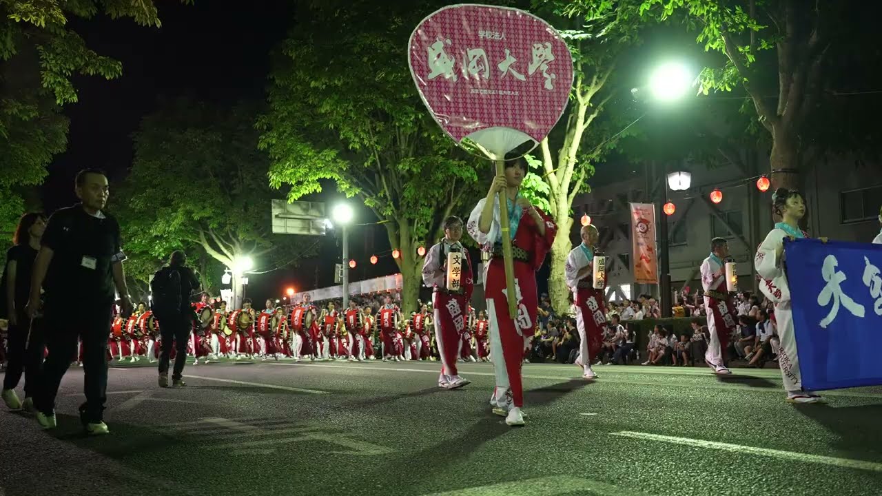 盛岡大学・盛岡大学短期大学部 📍盛岡さんさ踊り (パレード) 2025-08-02T19:50