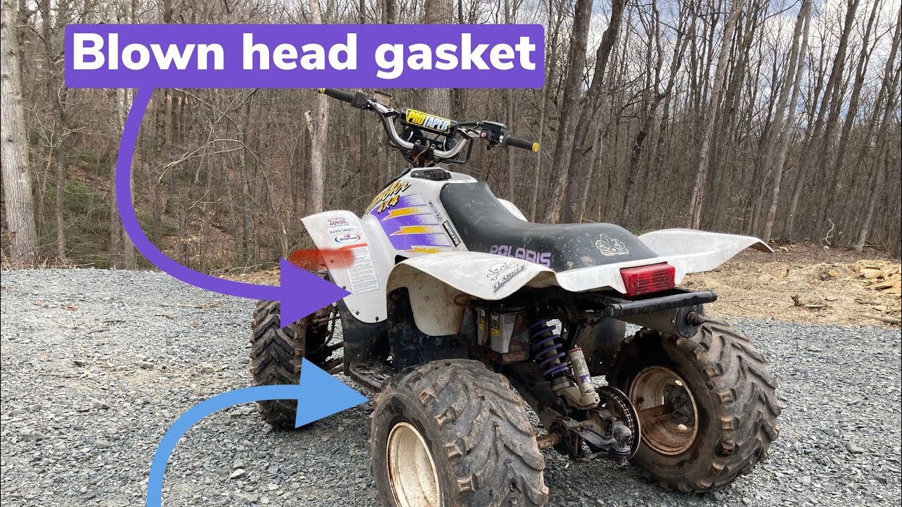 Polaris scrambler 400 quick flip