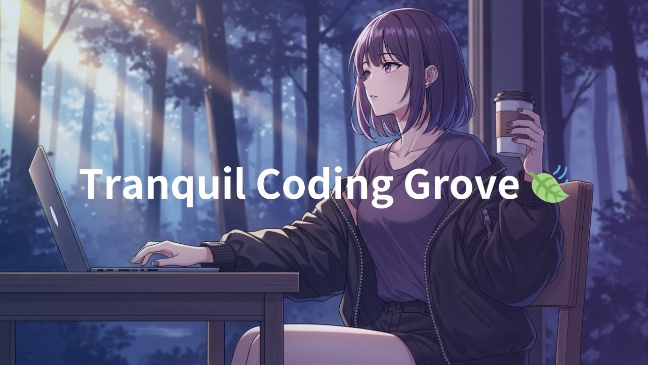 Tranquil Coding Grove 🍃 | Soothing Beats for Calm Focus