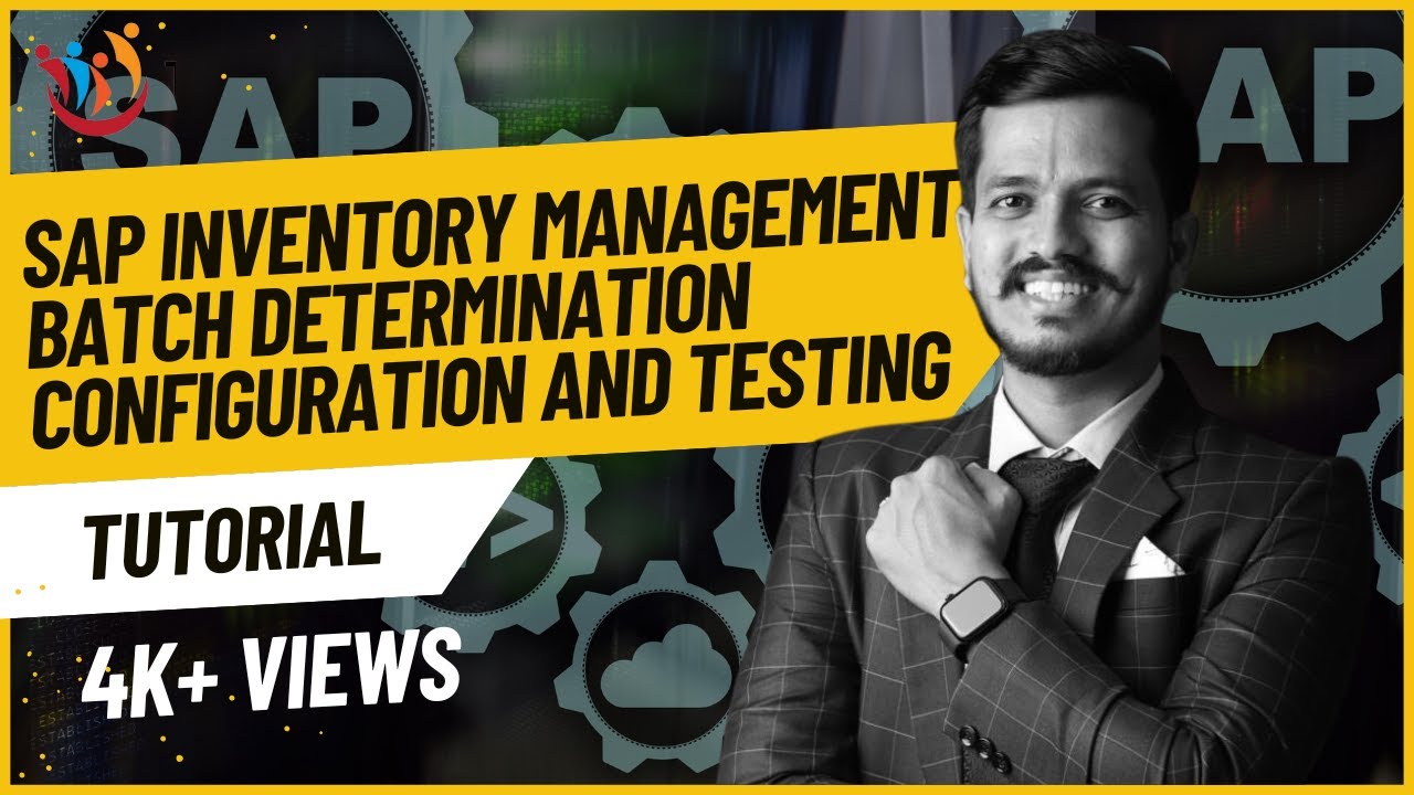 SAP Inventory Management Batch Determination configuration and Testing