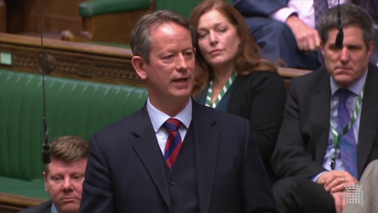 New Orpington MP Gareth Bacon delivers maiden speech in Parliament