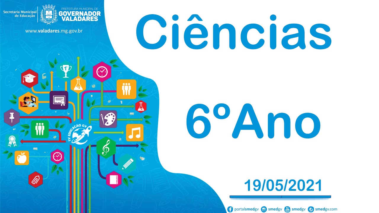 Água 6º Ano - 19/05/2021
