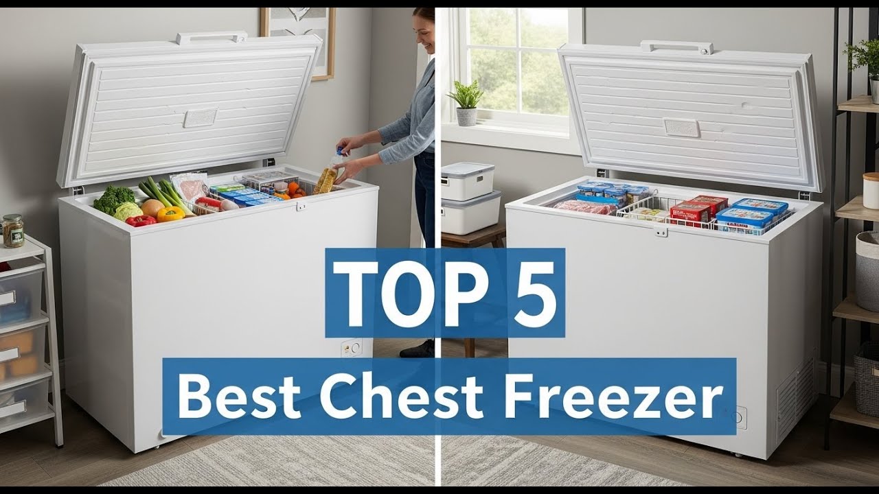 TOP 5 Best Chest Freezer 2026 | Affordable Chest Freezers with Premium Performance