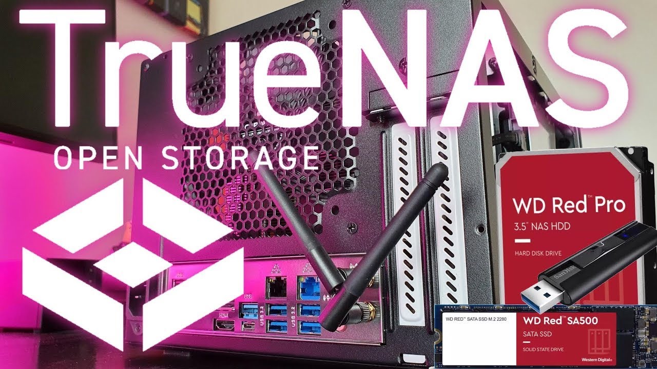 Installer TrueNAS Core sur son NAS DIY 🖥(TrueNAS Core 12 U3)