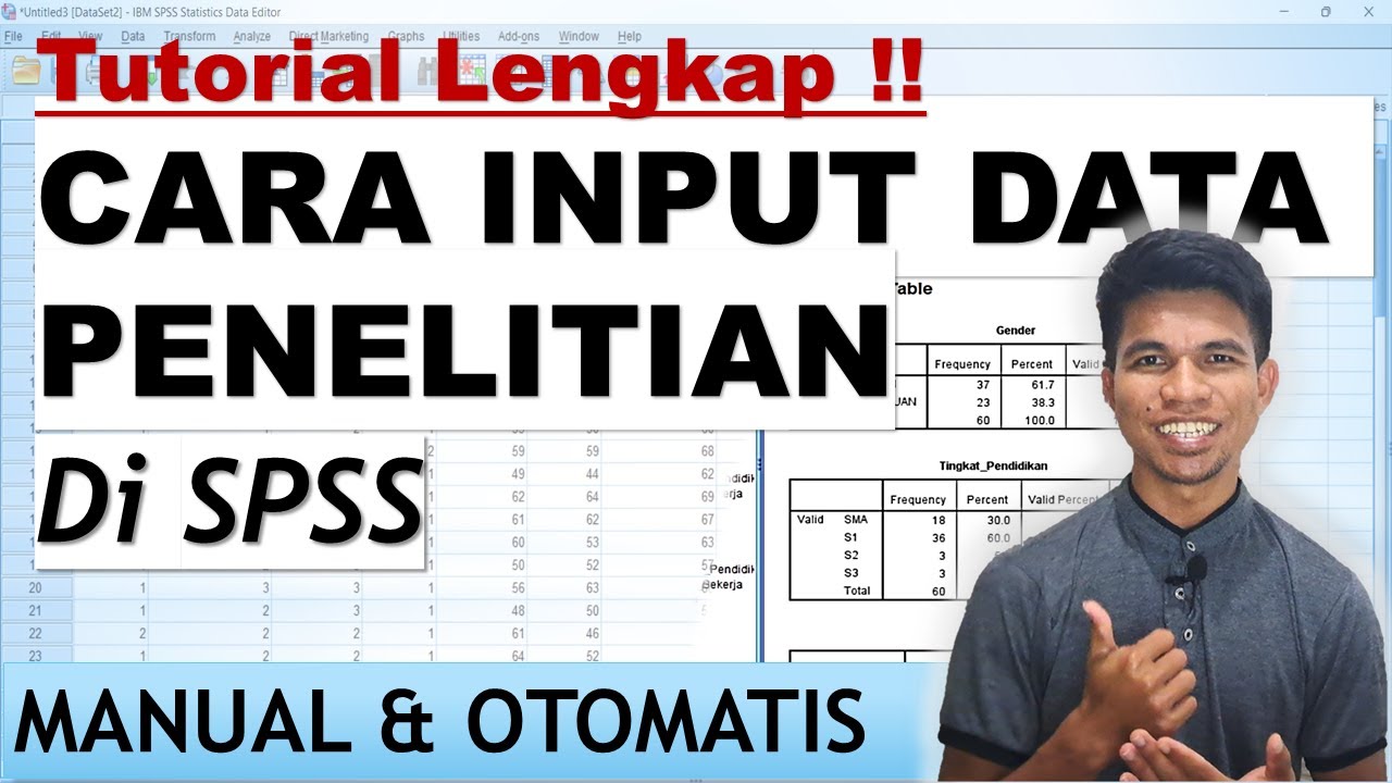 Cara Memasukkan Data Ke SPSS