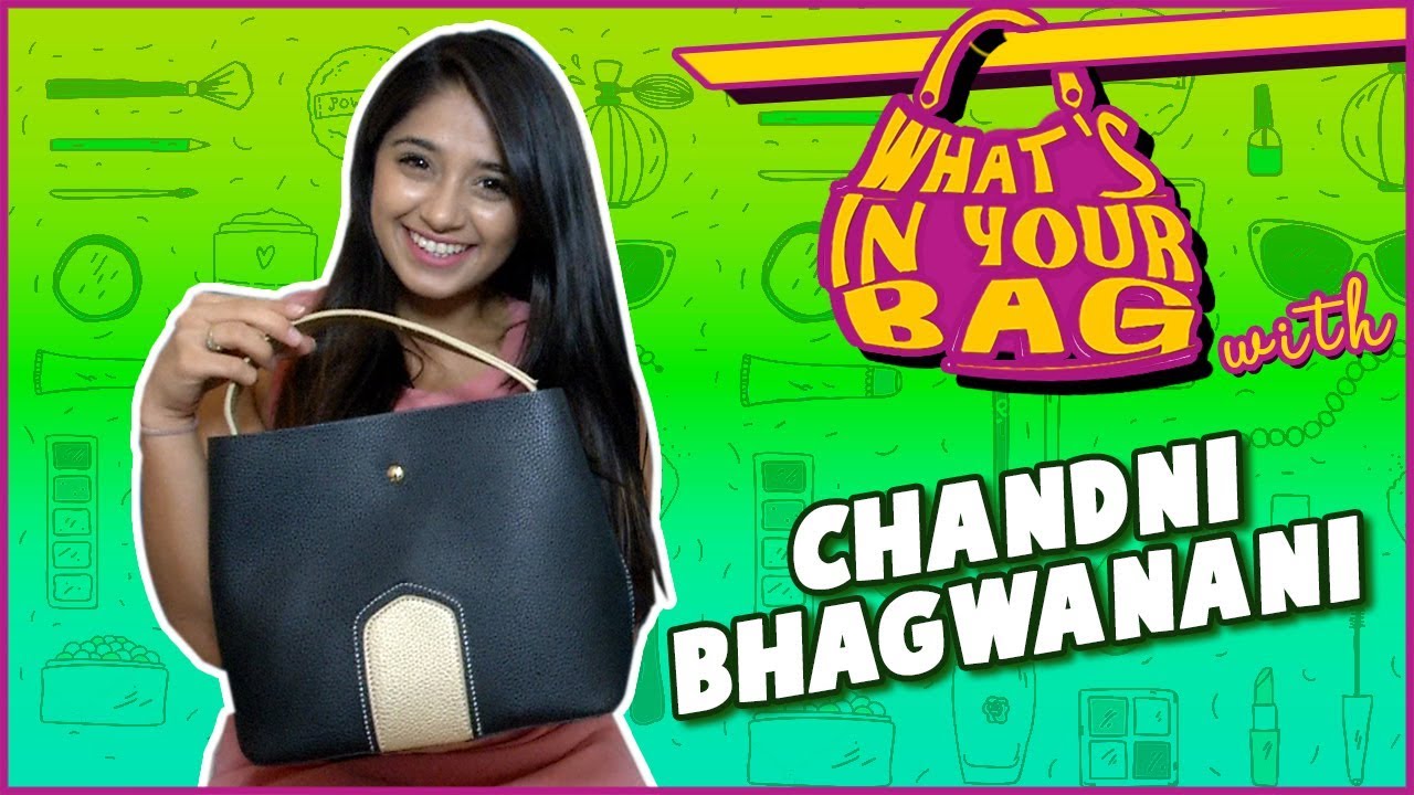Chandni Bhagwanani's Handbag Secret Revealed | What's In Your Bag | Tellymasala