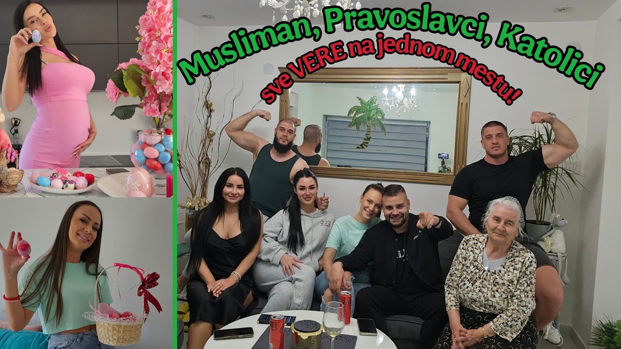 Farbanje JAJA u porodici DRAGOJEVIC! HAOS: Musliman u Pravoslavnoj i Katolickoj kuci!