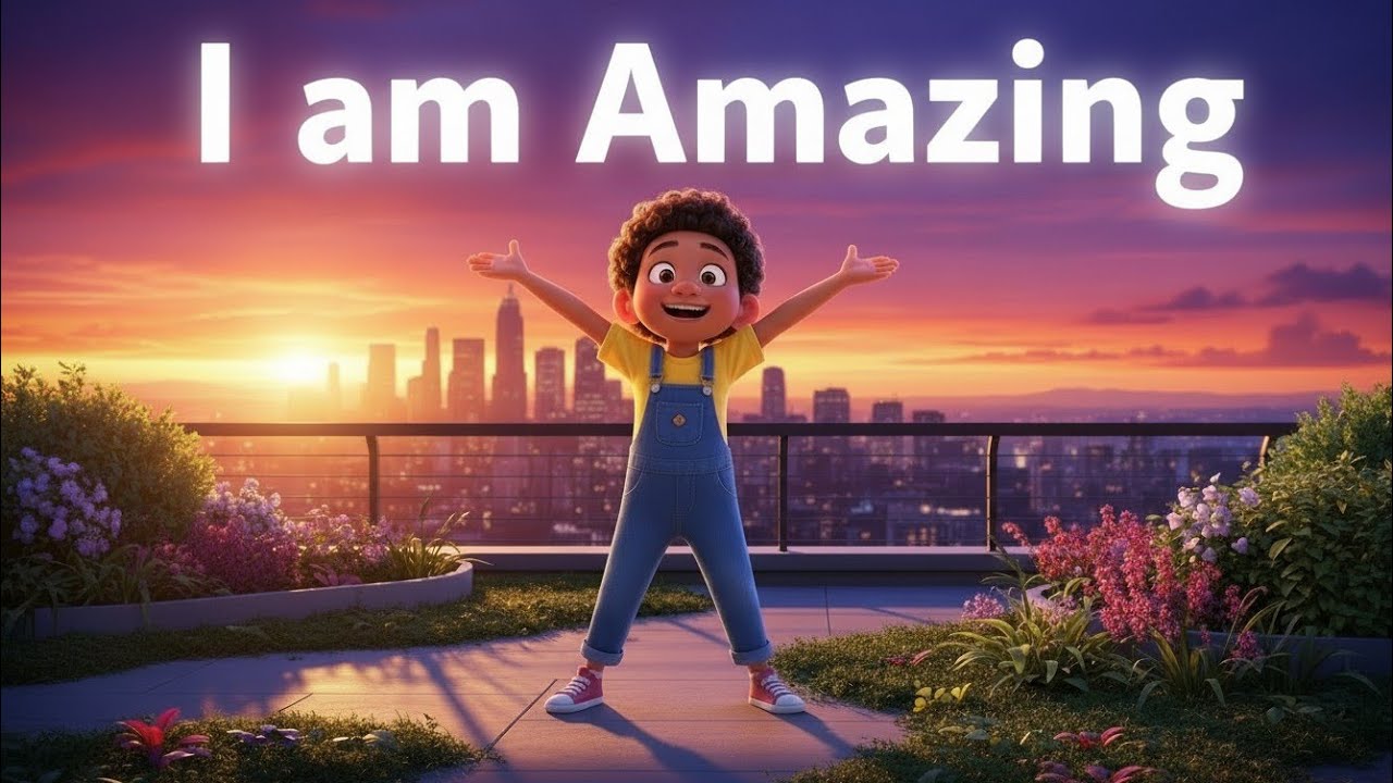 I Am Amazing – Positive Affirmation Song for Kids