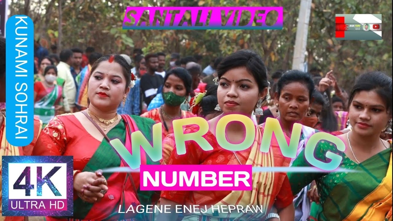 WRONG NO TE || New Santali Video || kunami sohrai 2022-23|4KULTRAHDVIDEO| song |  || 
