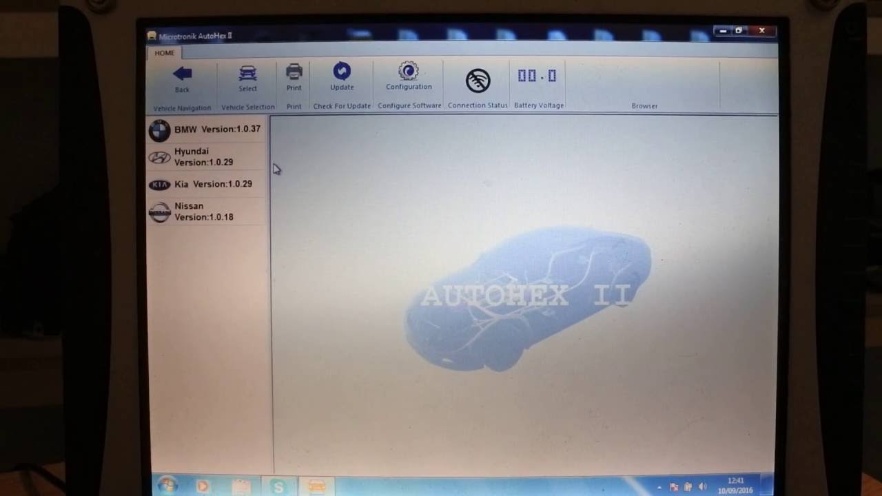 Autohex 2, reading ISN from BMW DME on the bench