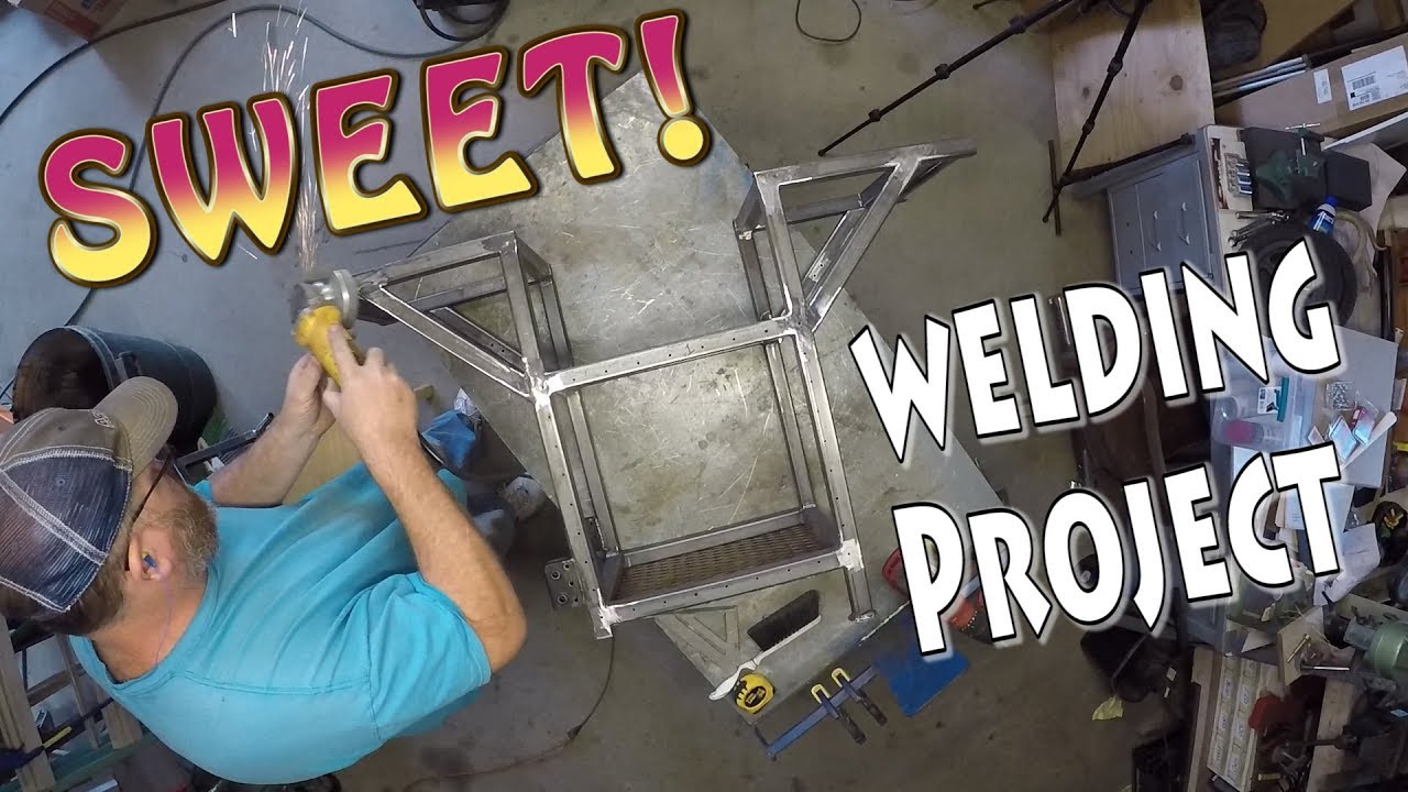 Cart Welding Project for a Sweet Machine