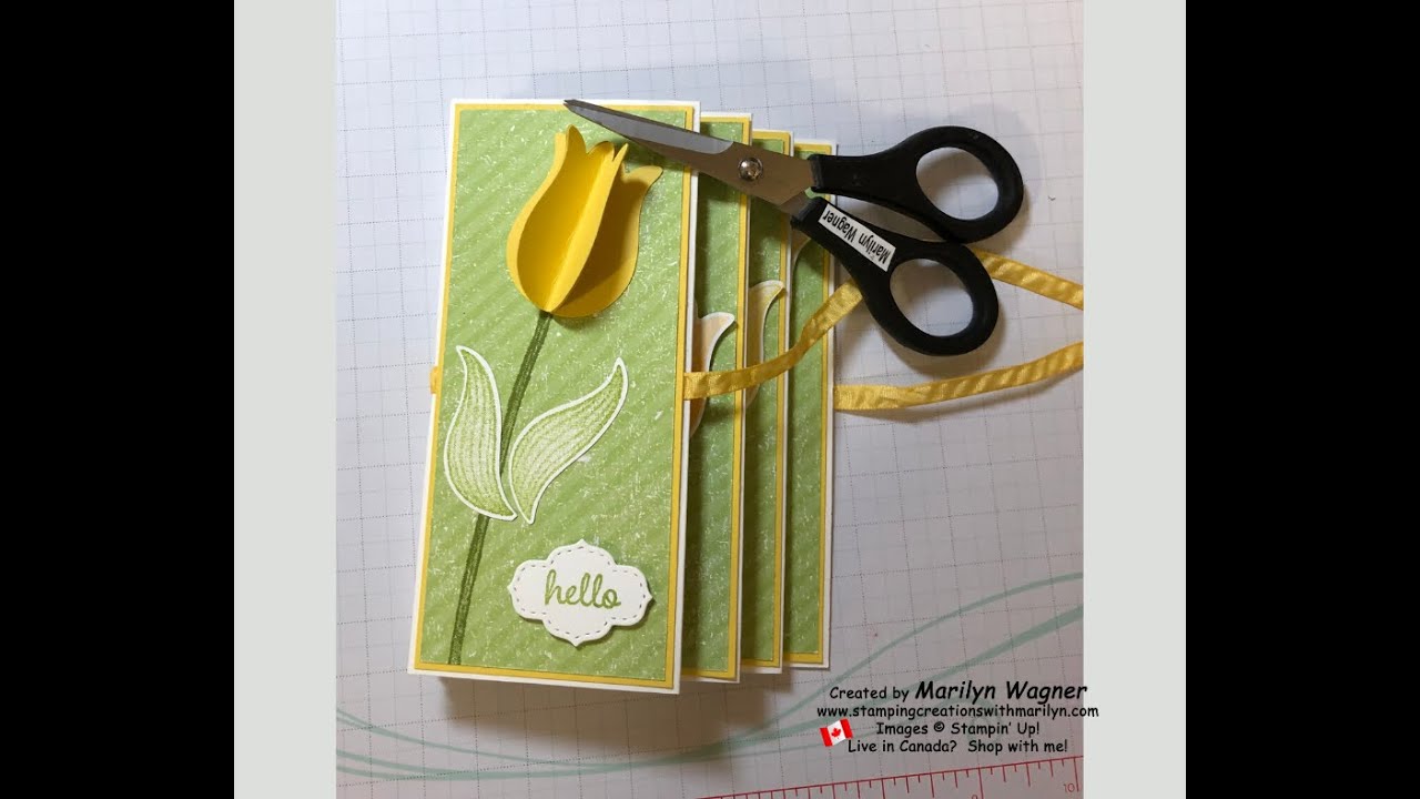 Accordion Fold Easter Card