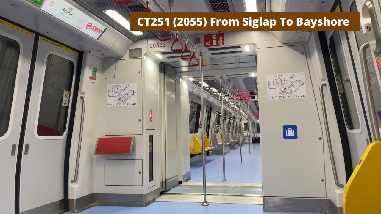 [Last CT251 To Debut][SMRT] CT251 (2055) from Siglap to Bayshore