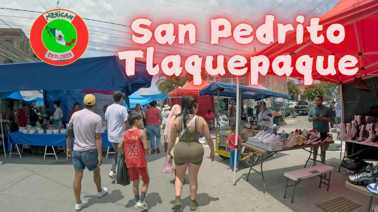 San Pedrito Tlaquepaque Jalisco 4K Walking Tour