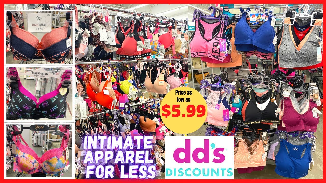 dd's Discounts 😱 INTIMATE APPAREL FOR LESS | Price As Low As $5.99 | Virtual Shopping