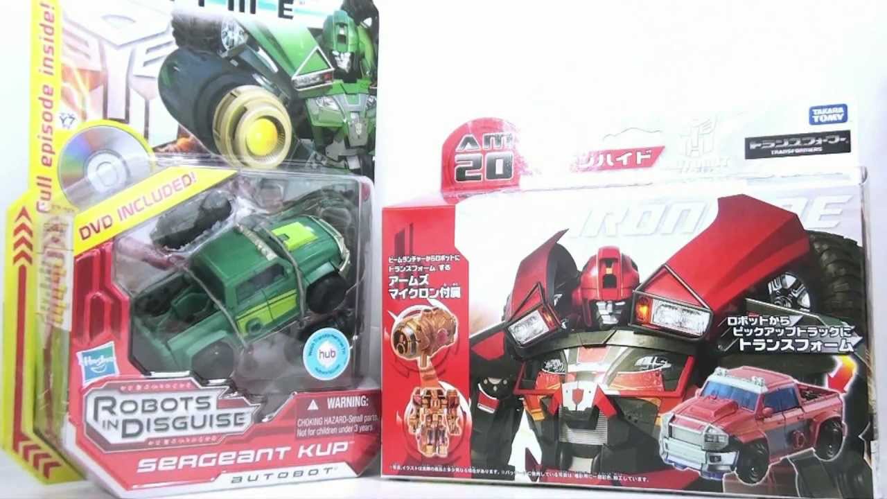 Video Review of the Transformers Prime (RiD) Kup & AM-20 Ironhide