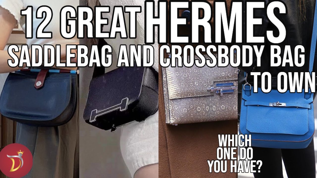 12 Great Hermés SADDLE & CROSSBODY BAGS For You