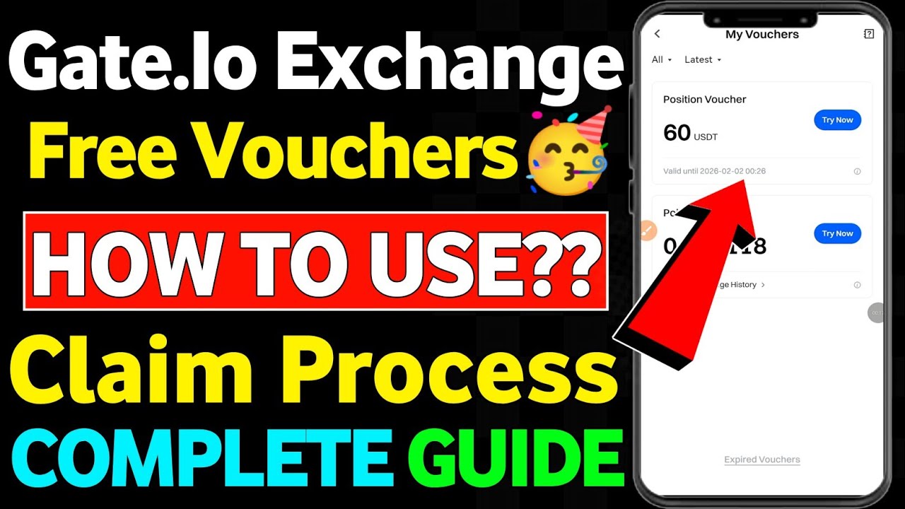 Gate.Io Exchange Position Vouchers | Position Vouchers How To Use | Position Vouchers Claim Process
